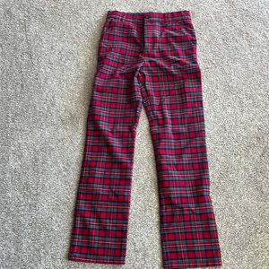 Gymboree Boys Size 12 Adjustable waist Plaid Christmas Pants. 2 Available